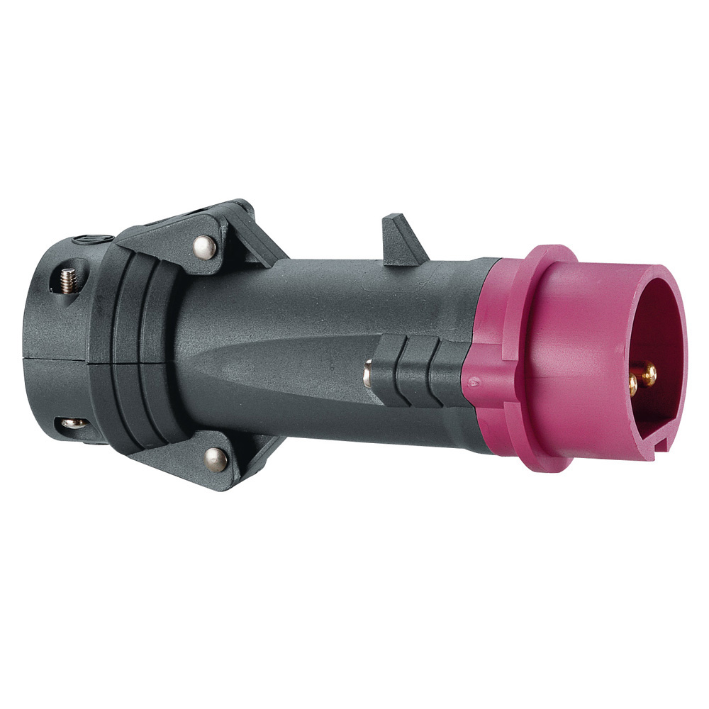 Legrand 052421, Fișă Dreaptă Hypra, IP 44, 20/25 V, 16 A, 2P, Plastic