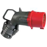 LEGRAND 052964, Hypra Angle Plug, IP 44, 380/415 V, 32 A, 3P+N+E, Plastic