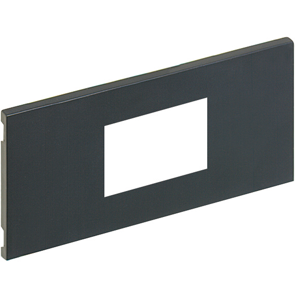 BTicino 16136D/2G, Multibox, Placă pentru 2 Module DIN, Gri