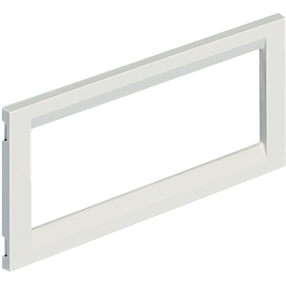 BTicino 16136F/6, Placă 6 Module, Alb, pentru Suport 16135