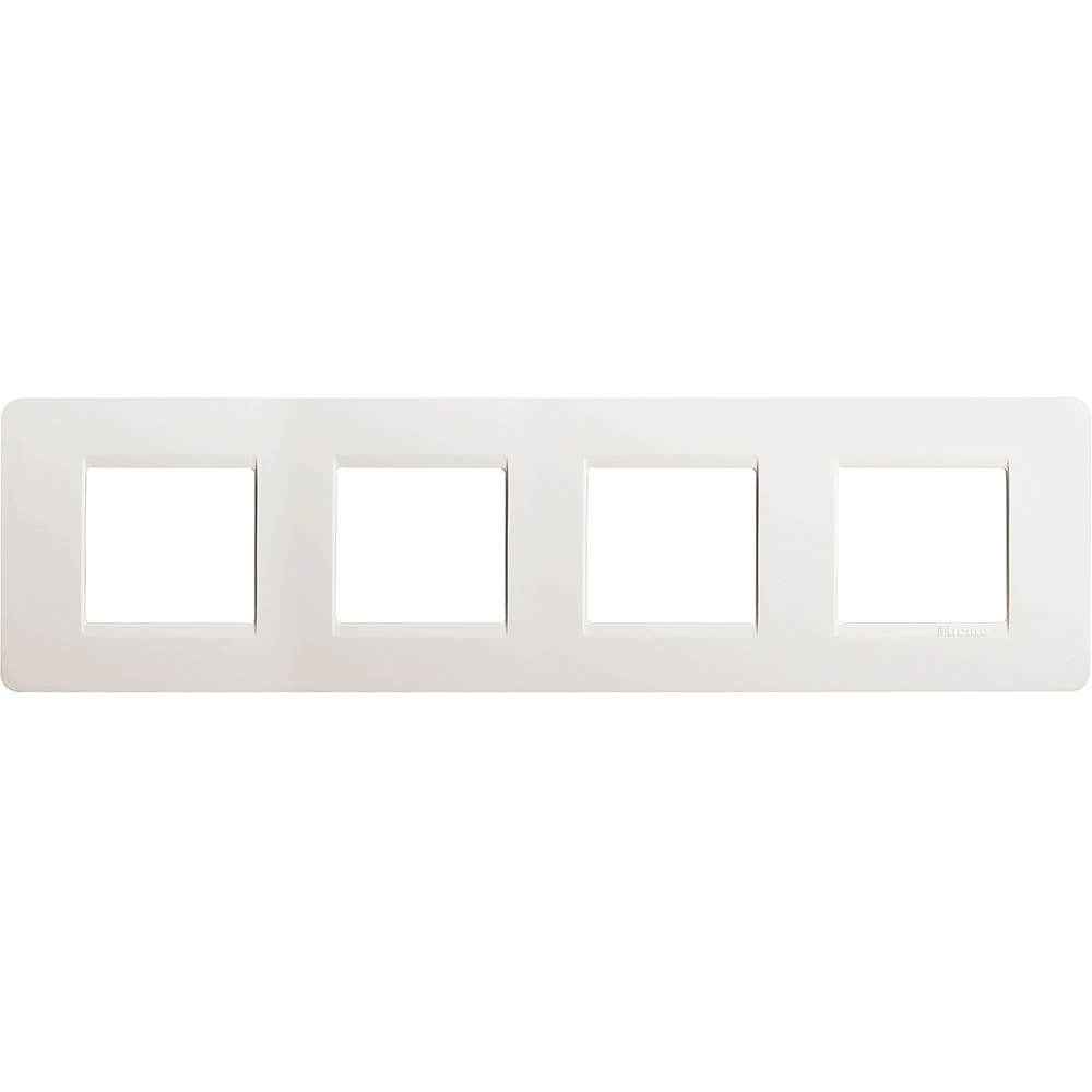 BTICINO AM4802/4BN, Matix, 2+2+2+2 Horizontal Frame, White