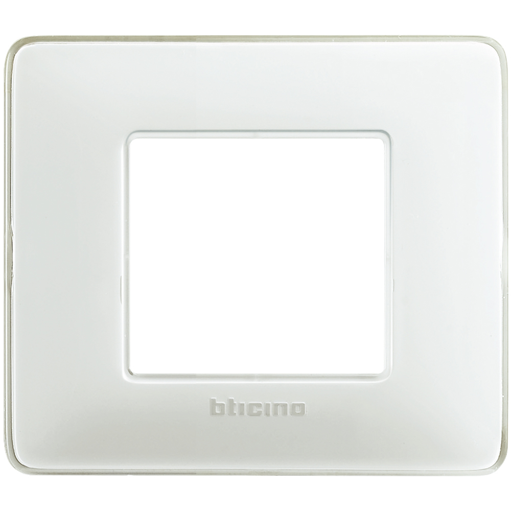 BTicino AM4802CBN, Matix, Ramă 2 Module, Culoare Gheață