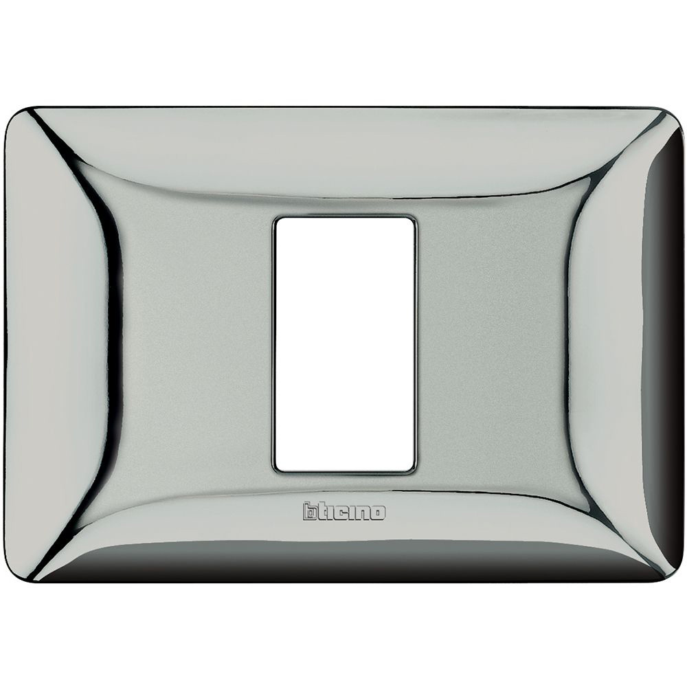 BTICINO AM4803M1GCR, Matix, Modular Frame 503, 1 Module Glossy Chrome