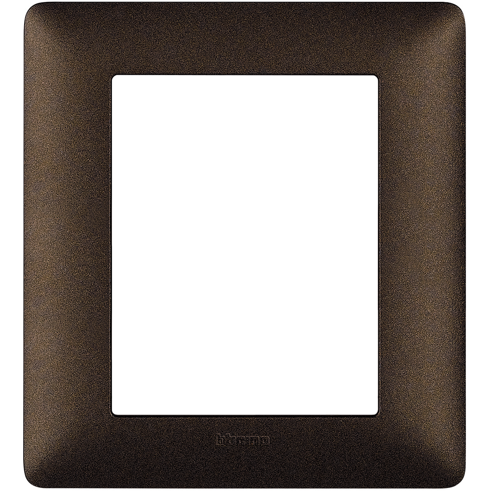 BTICINO AM4826TGG, Matix, 3+3 Modules, Frame, Brown