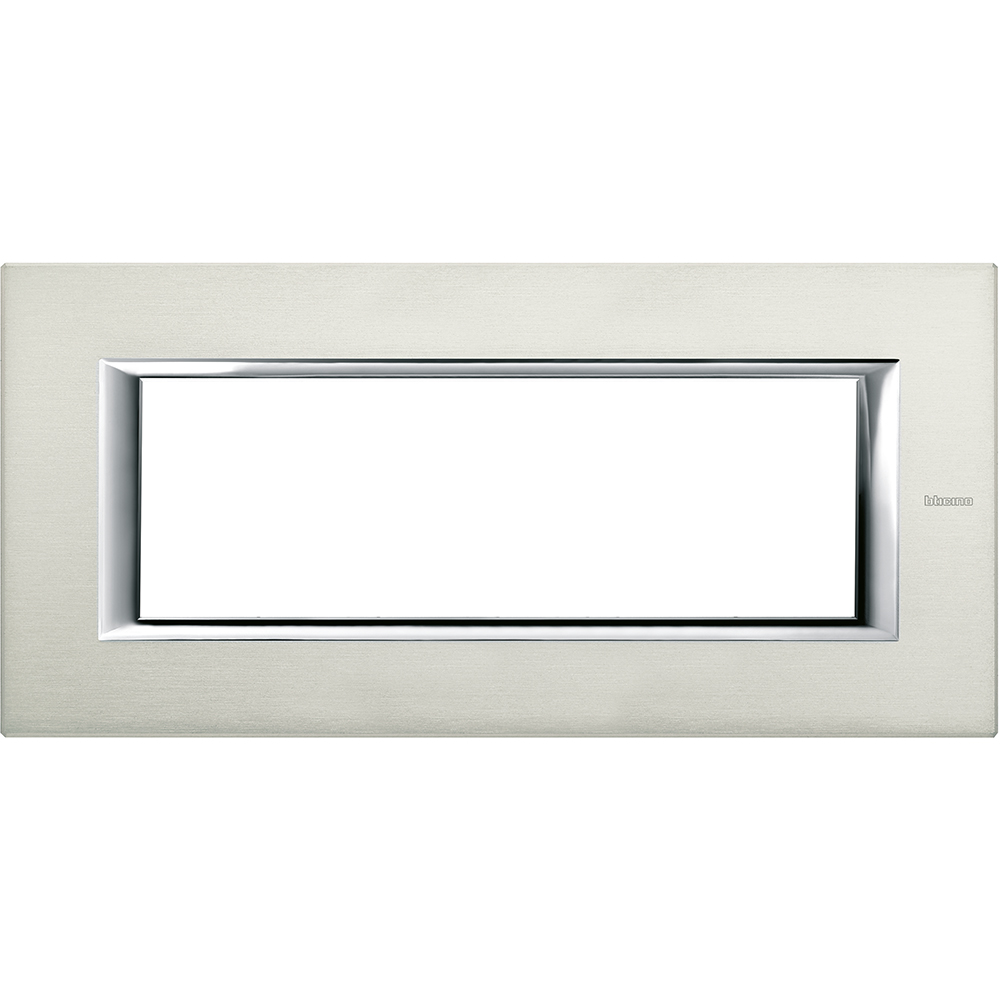 BTicino HA4806XC, Axolute, Ramă Aluminiu Natural, 6 Module