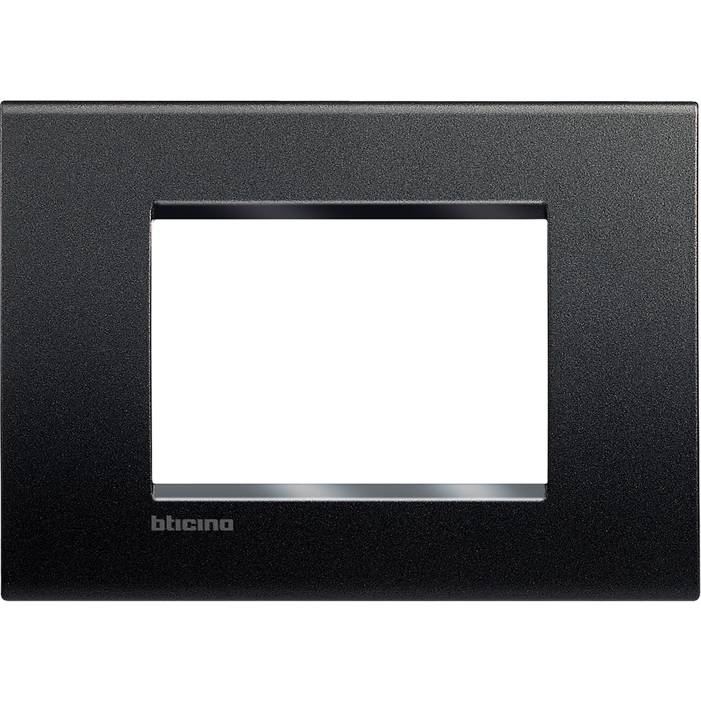 BTICINO LNA4803AR, Living Light Frame 3 Modules, Anthracite
