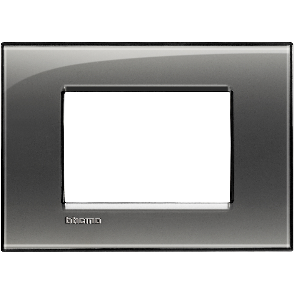 BTICINO LNA4803KF, Living Light 3 Modules, Frame, Gray