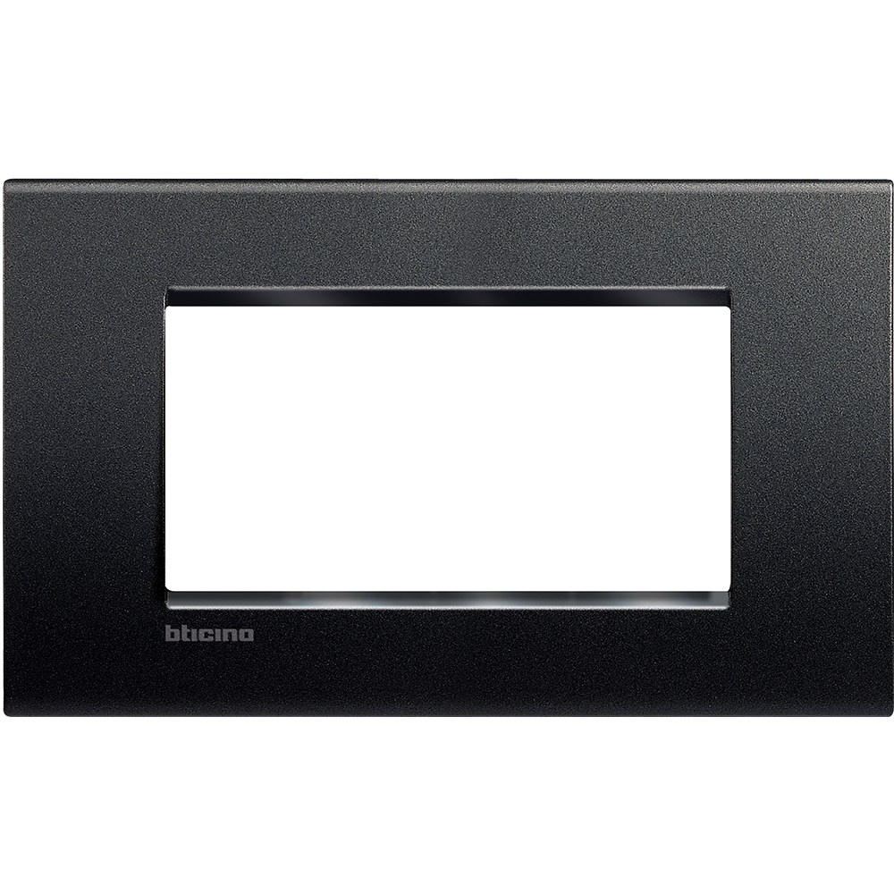 BTICINO LNA4804AR, Anthracite Living Light Frame, 4 Modules