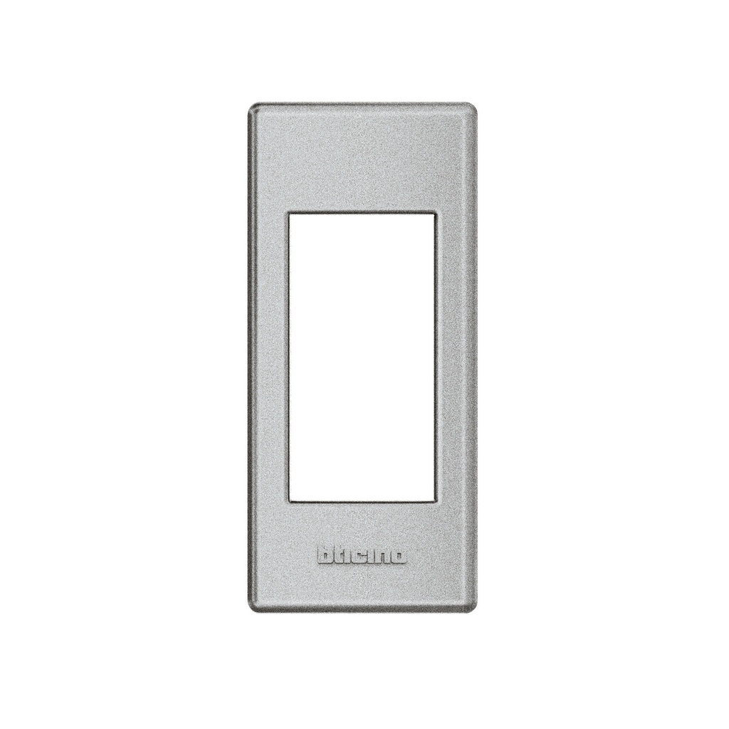 BTICINO LND4811TE, Living Light Frame + Support for Mounting On Profile or Surface, Tech, 1 Module