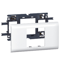 Legrand 010952, Suport DLP Mosaic, pentru Profile cu Capac CV 65, 2 Module