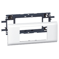 LEGRAND 010954, DLP Mosaic Support for Profiles with CV 65 Cover, 4 Modules