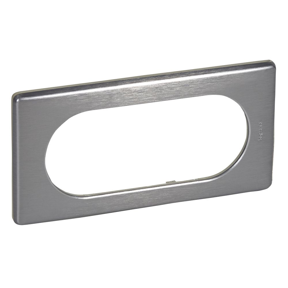 LEGRAND 068975, Céliane Plate, Metal, 4/5 Modules, Tungsten