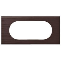 Legrand 069205, Placă Céliane, Materiale, 4/5 Module, Nuanță Wengué