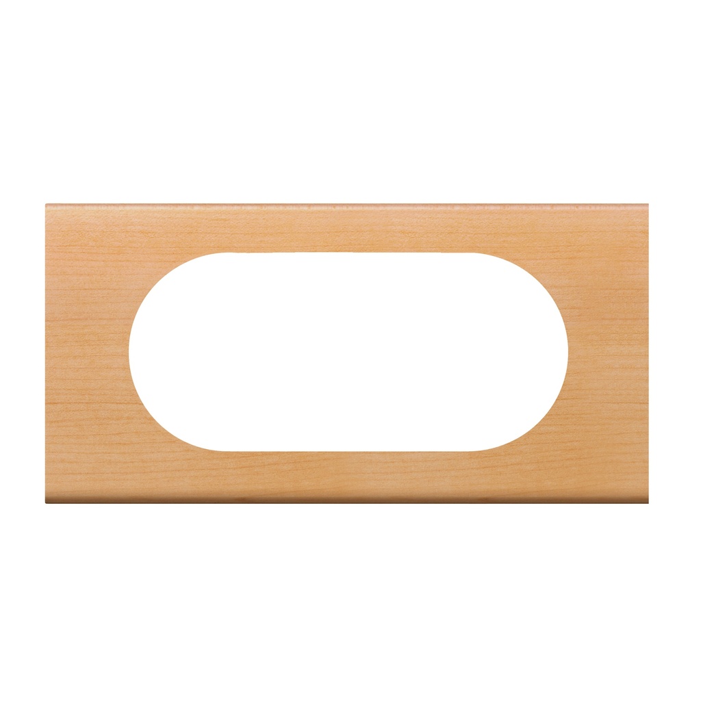 Legrand 069215, Placă Céliane, Materiale, 4/5 Module, Arțar