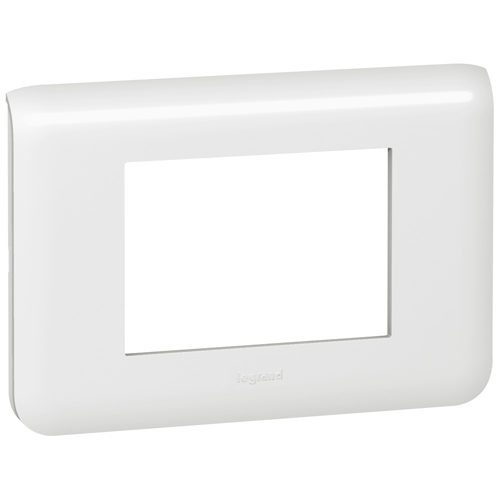 LEGRAND 078803, Mosaic Frame, 3 Modules, White