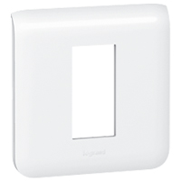 Legrand 078811, Ramă Mosaic, 80x80 mm, 1 Modul, Alb