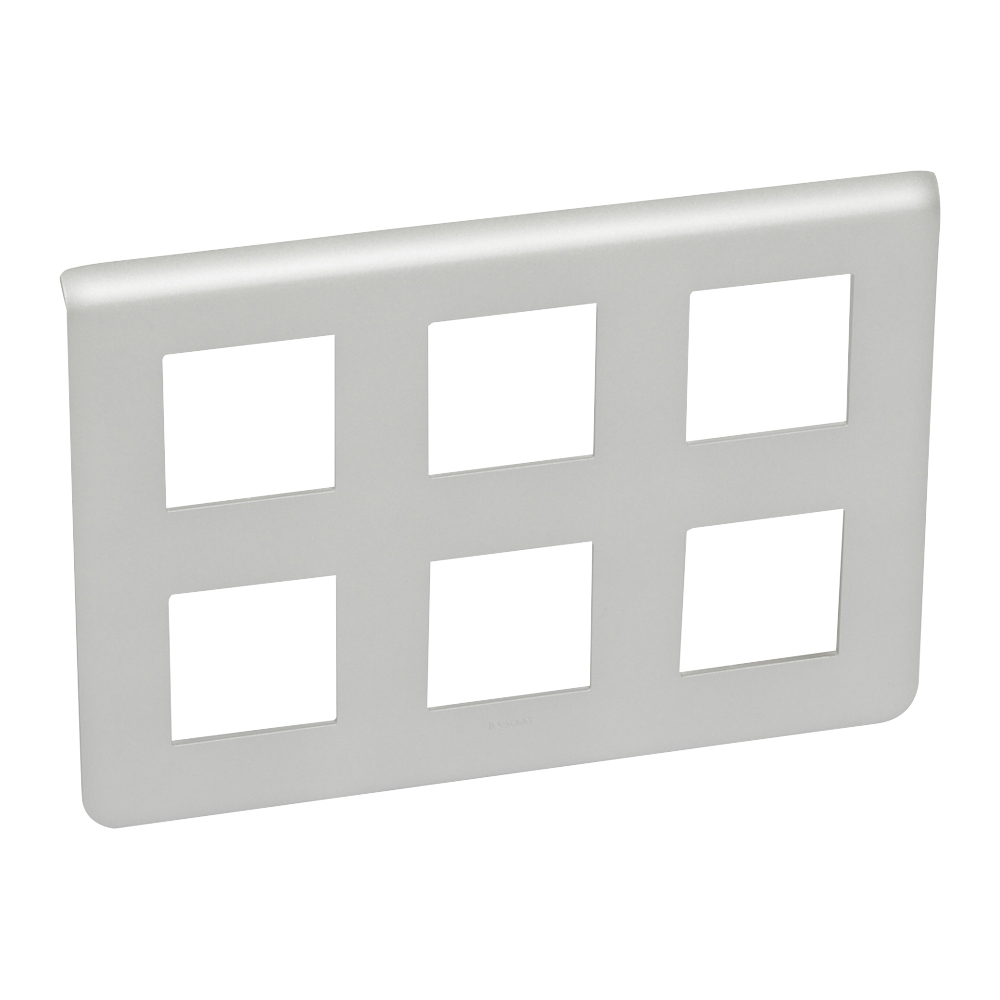 LEGRAND 079332, Mosaic Frame, 2 for 3 for 2 Modules, Aluminum