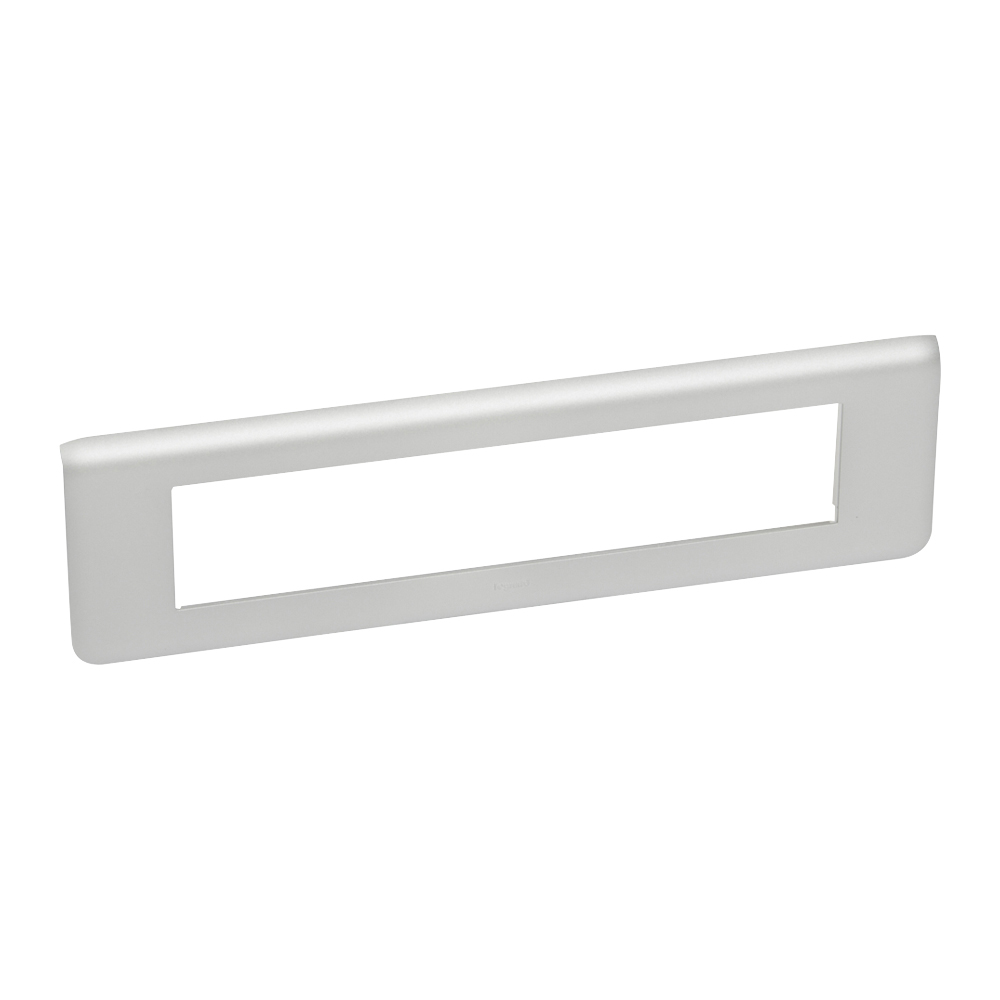 LEGRAND 079310, Mosaic Frame, 4 for 2 Horizontal Modules, Aluminum