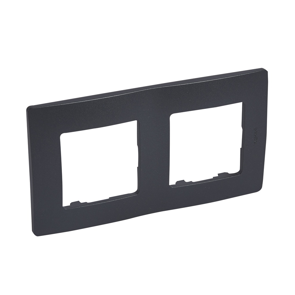 Legrand 397032, Ramă Niloé, 2 Module, Bronz