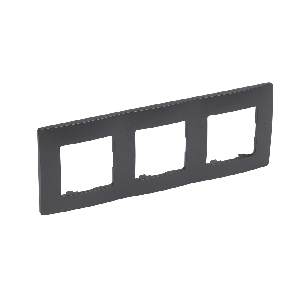 Legrand 397033, Ramă Niloé, 3 Module, Bronz