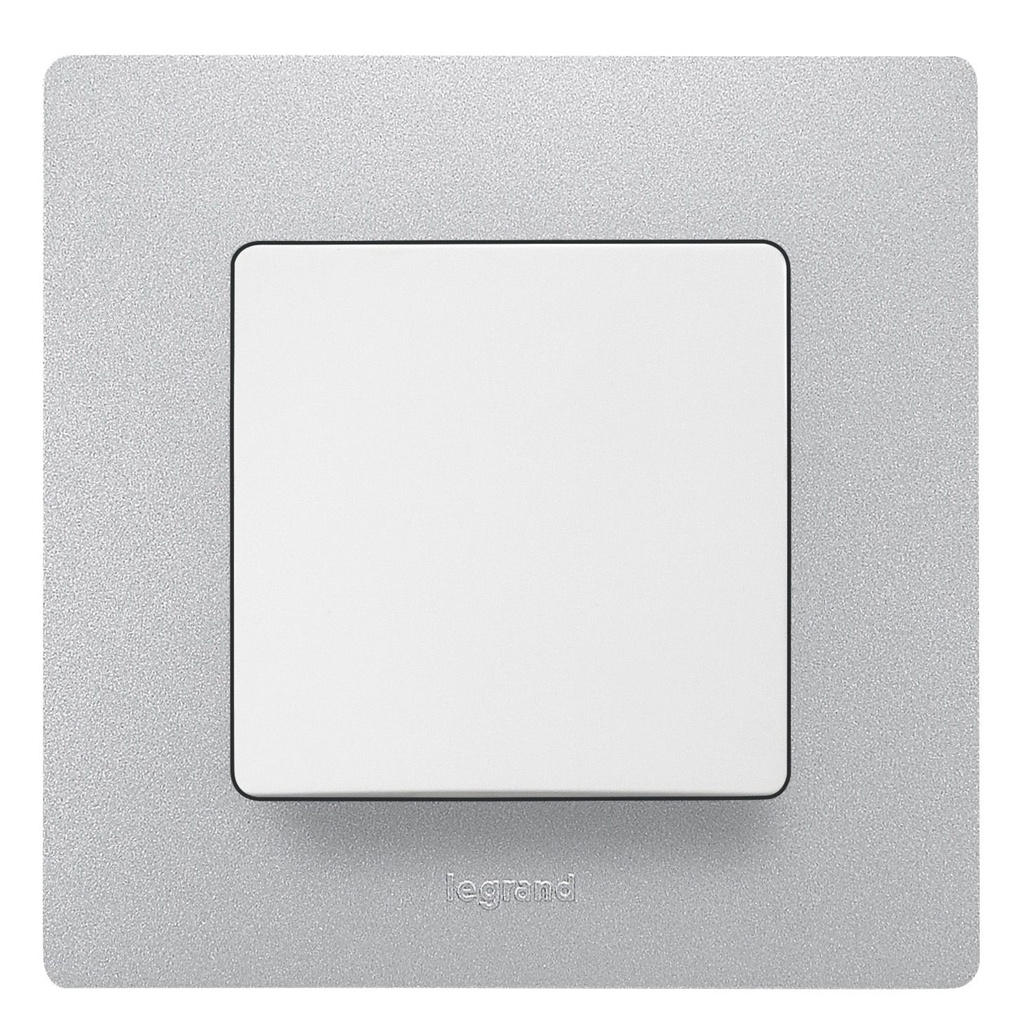 Legrand 397041, Ramă Niloé, 1 Post, Aluminiu