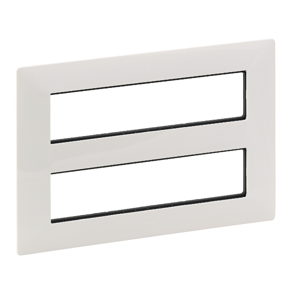 Legrand 752146, Suport 2x4x2 Module, cu Ramă, Valena Life, Alb