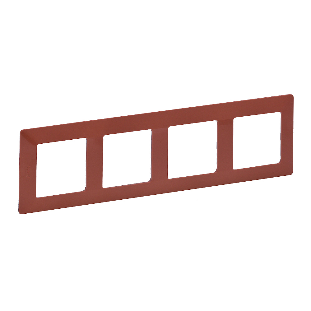 Legrand 754074, Ramă Valena Life, 4 Module, Terracotta