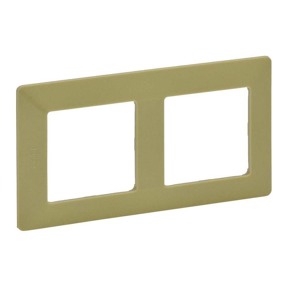 Legrand 754082, Ramă Valena Life, 2 Module, Verde Lime