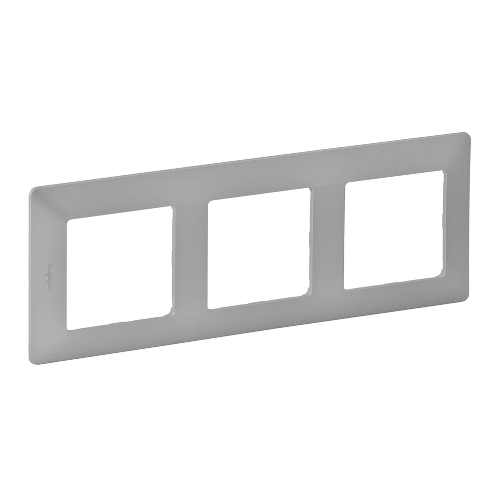 Legrand 754133, Ramă Valena Life, 3 Module, Aluminiu