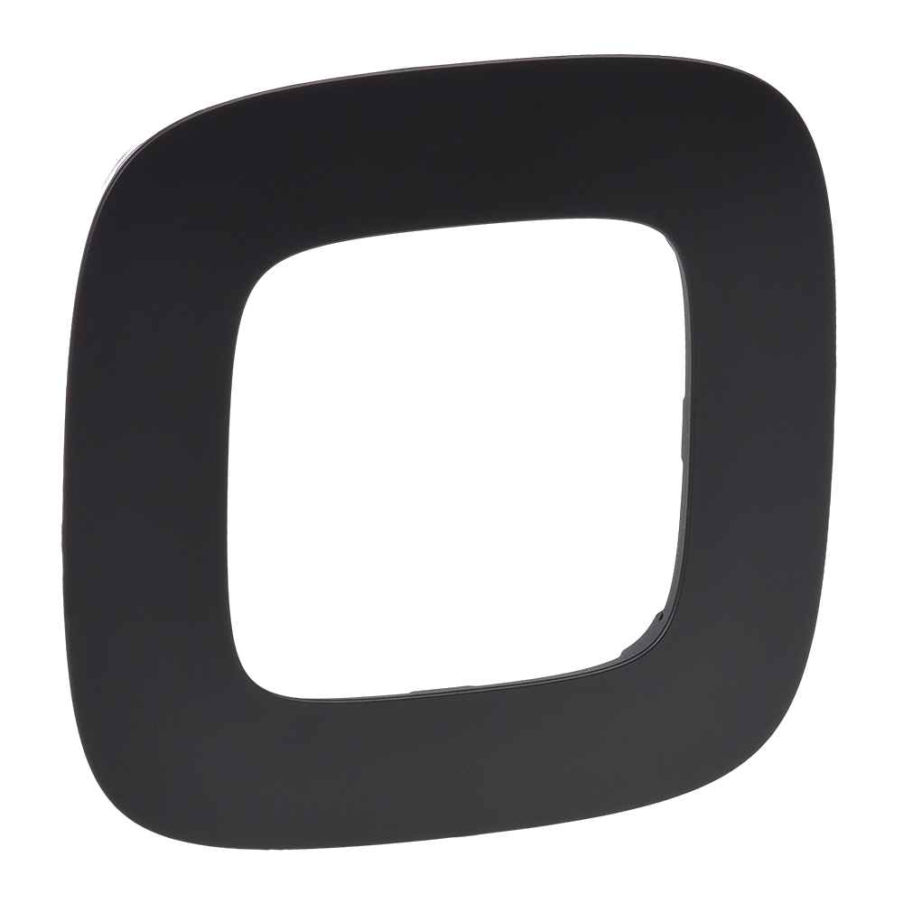 Legrand 754401, Ramă Valena Allure, 1 Post, Negru Mat