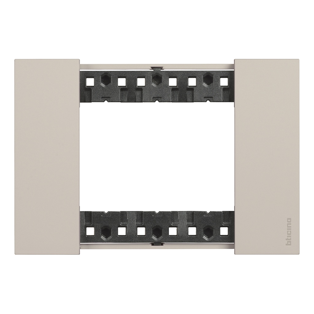BTicino KA4803KM, L.Now, Ramă 3 Module, Sand
