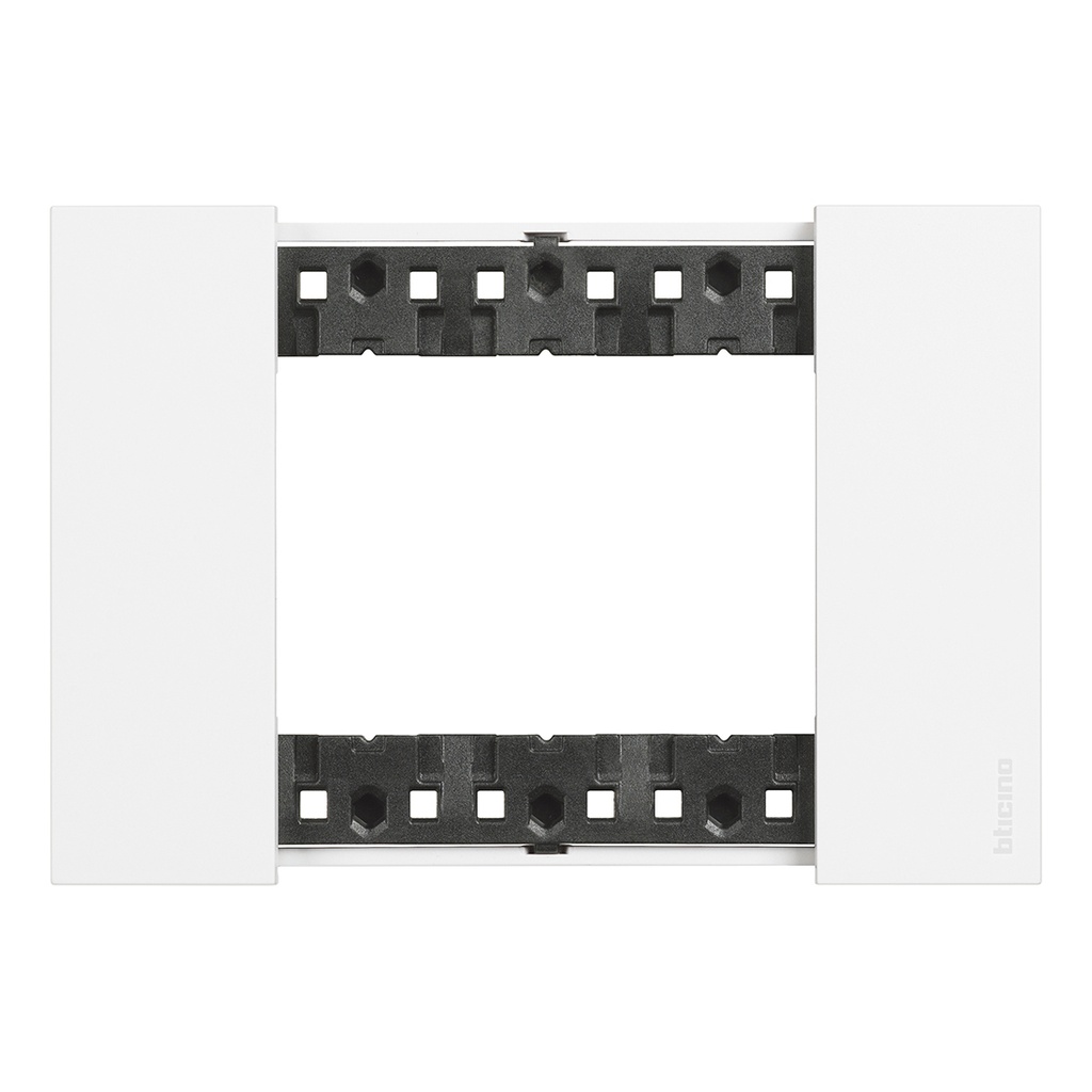BTICINO KA4803KW, L.Now Frame, 3 Modules, White