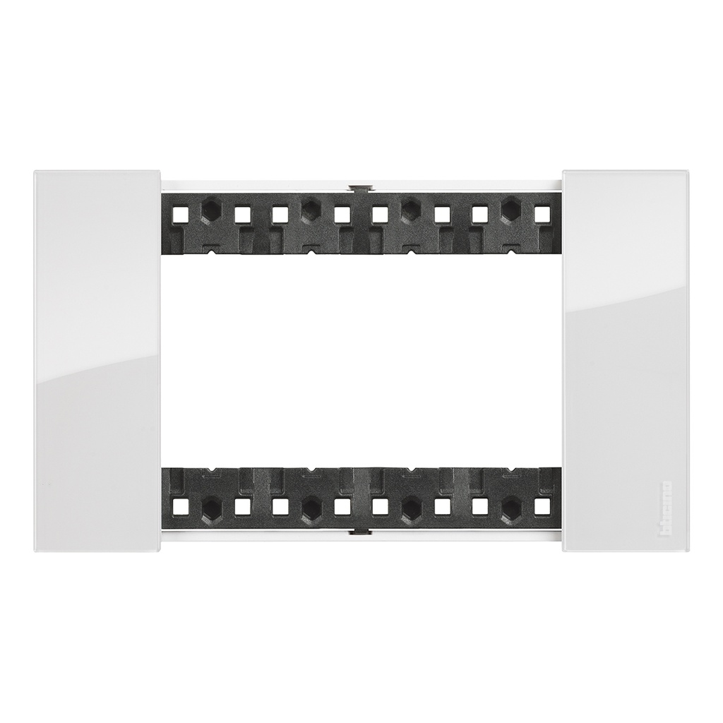 BTICINO KA4804DW, L.Now, Frame 4 Modules, Ice