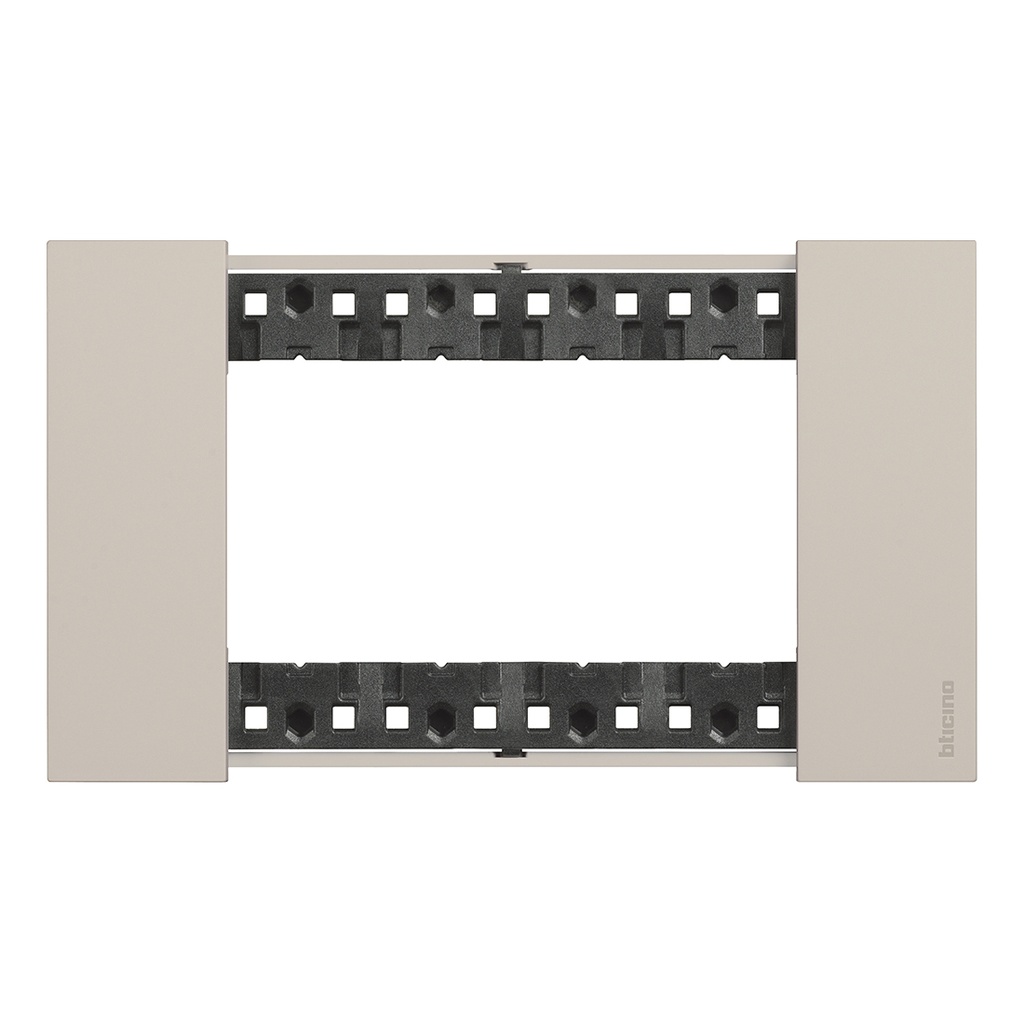 BTicino KA4804KM, L.Now, Ramă 4 Module, Sand