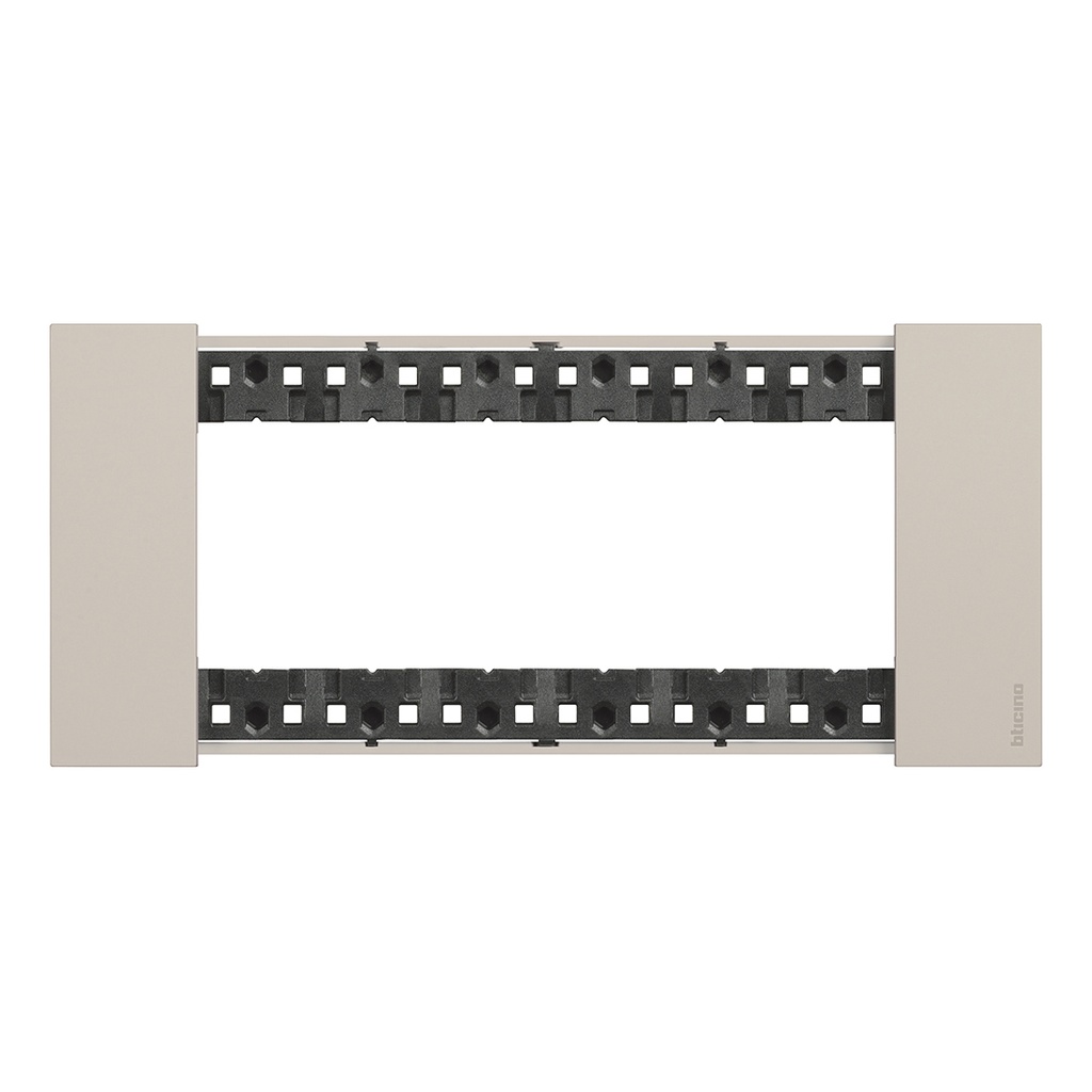 BTicino KA4806KM, L.Now, Ramă 6 Module, Sand