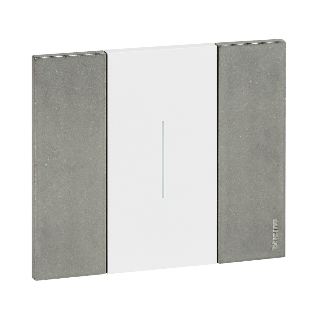 BTICINO KA4802NW, L.Now, 2 Modules Moon Frame