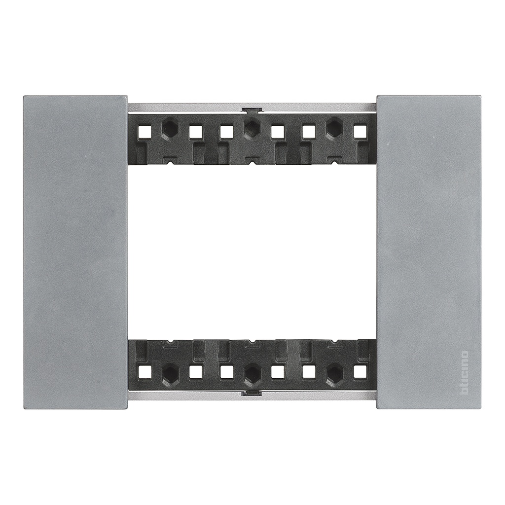 BTicino KA4803NW, L.Now, Ramă 3 Module, Moon