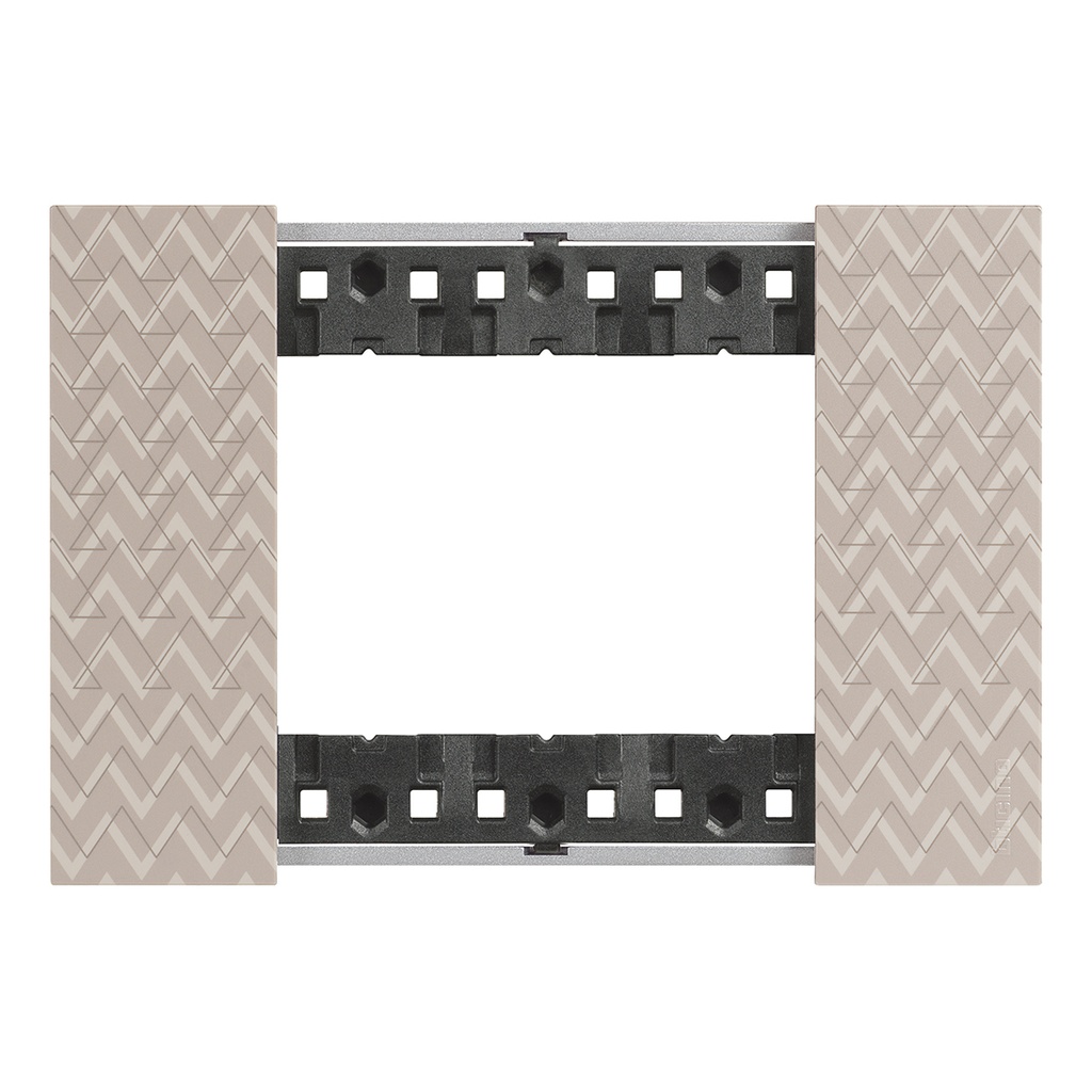 BTICINO KA4803MM, L.Now Frame, 3 Modules, Optic