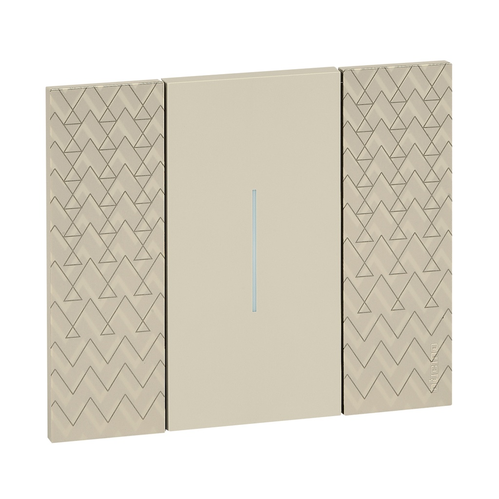 BTicino KA4802MM, L.Now, Ramă 2 Module, Optic