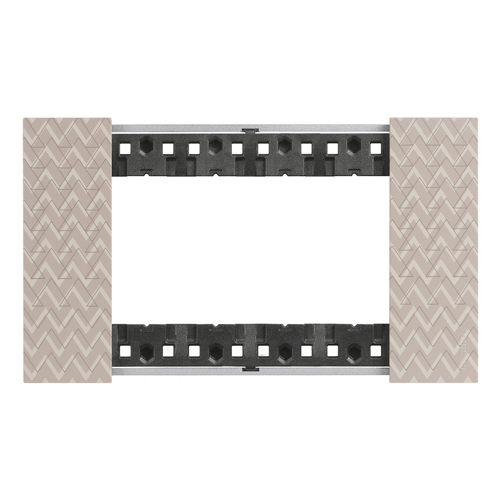 BTICINO KA4804MM, L.Now, Frame 4 Modules, Optic