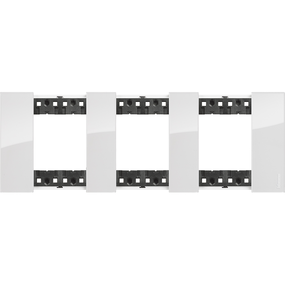 BTICINO KA4802M3DW, L.Now, 3X2 Ice Modules Frame