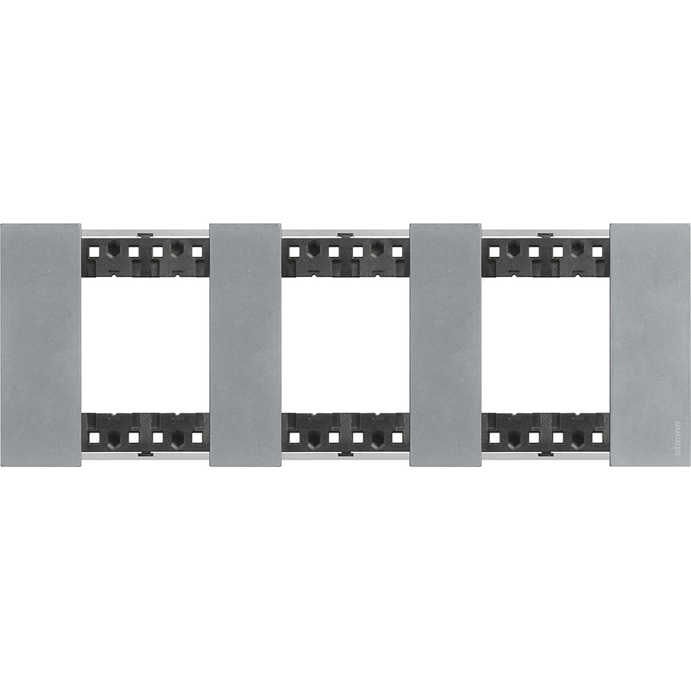 BTicino KA4802M3NW, L.Now, 3X2 MOON Modules Frame