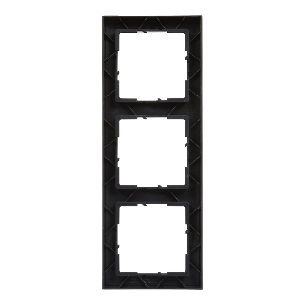 Legrand 721523, Ramă 3 Module, Negru