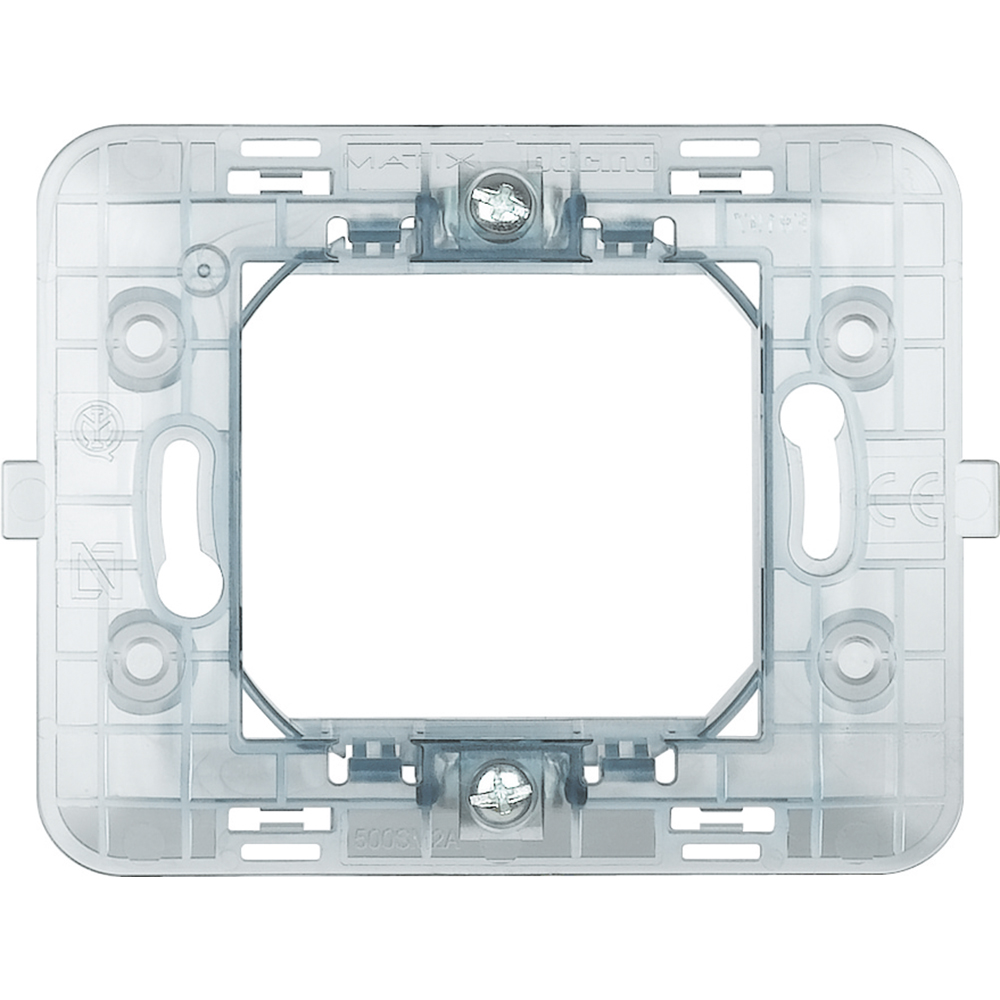 Bticino 500s/2a, Suport matix, Centrat cu 2 module