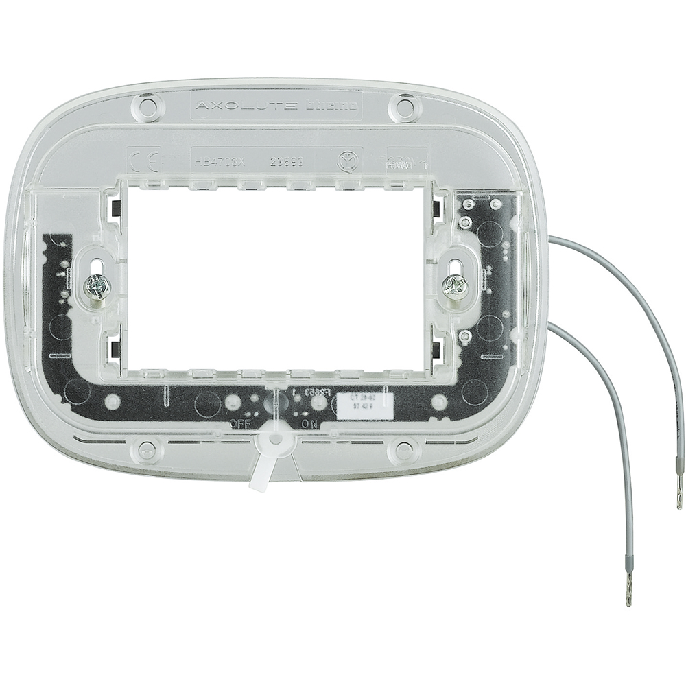 BTicino HB4703x, Illuminated Support for Axolute Elliptical Frame With 3 Modules