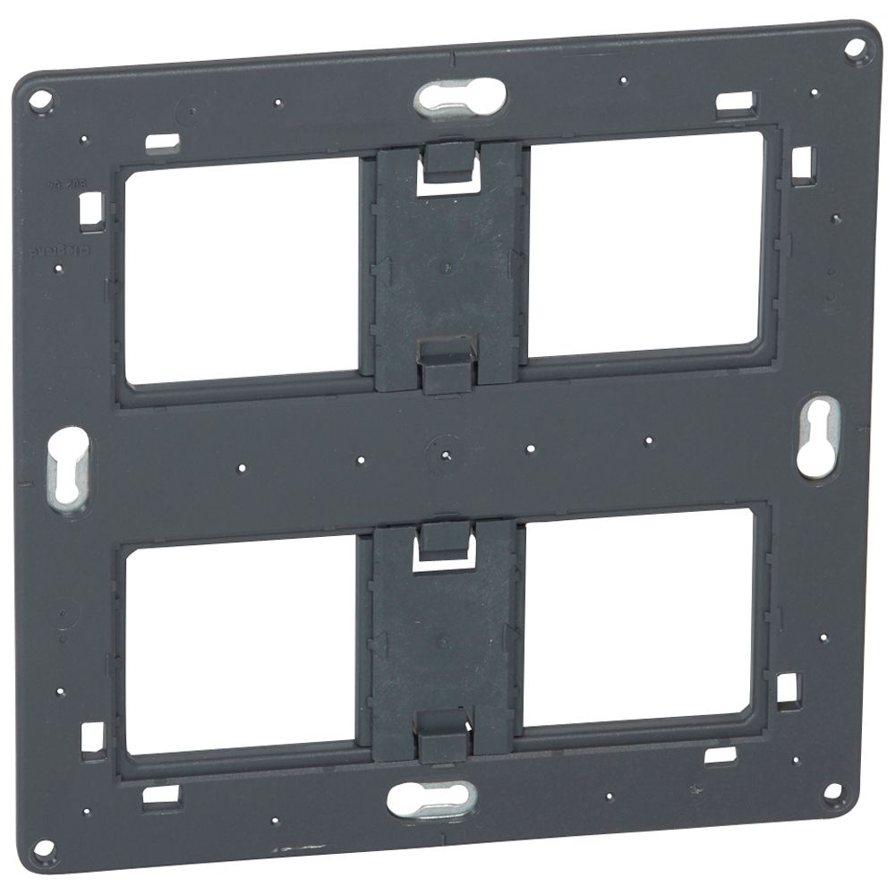 Legrand 080264, Suport pentru mozaic, Pentru module 2x4 sau 2x2x2