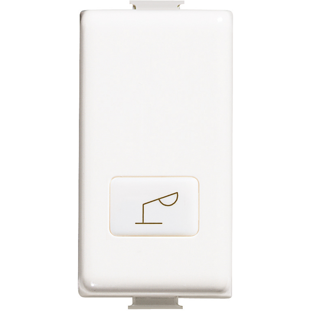 BTicino AM5921C, Matix, Capac de buton cu Simbol lampă de masă  