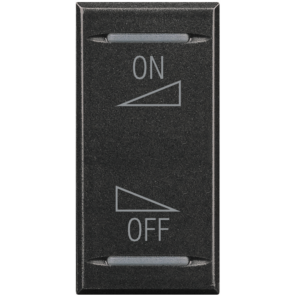 BTicino HS4911AI, Axolute Myhome Bus Ornamental Cover, Sound Diffusion With On/Off Variation, Anthracite