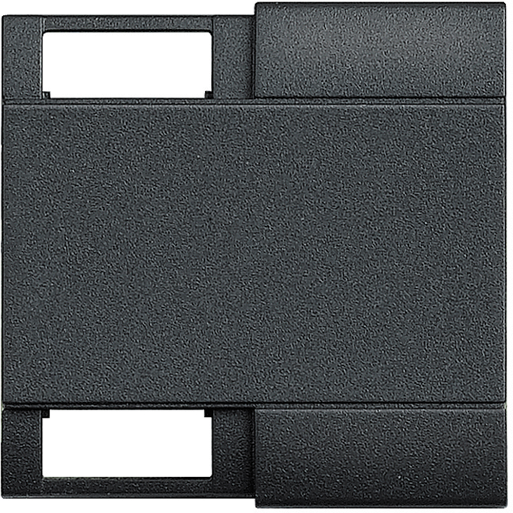 BTicino L4911M2TN, Key Cover Customizable 2 Functions, Anthracite