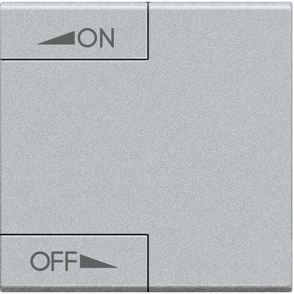 BTICINO NT4911M2AIN, Livinglight Myhome Bus Key Cover, Variable Sound, 2 Modules, Gray